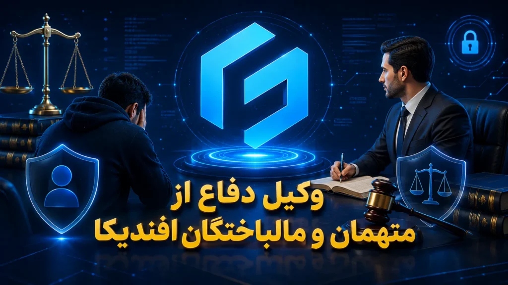 وکیل کلاهبرداری افندیکا FNDK برای رسیدگی به پرونده کلاهبرداری