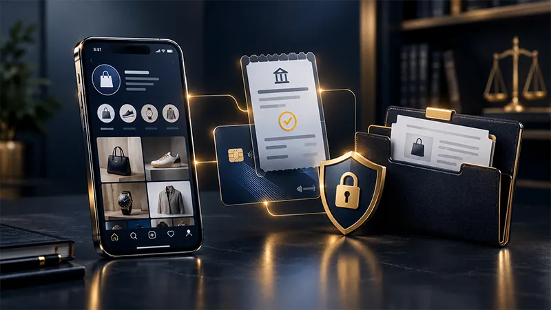 رسید بانکی و تراکنش مالی برای اثبات کلاهبرداری در اینستاگرام