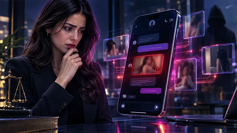 تهدید به انتشار تصاویر خصوصی و اخاذی در اینستاگرام