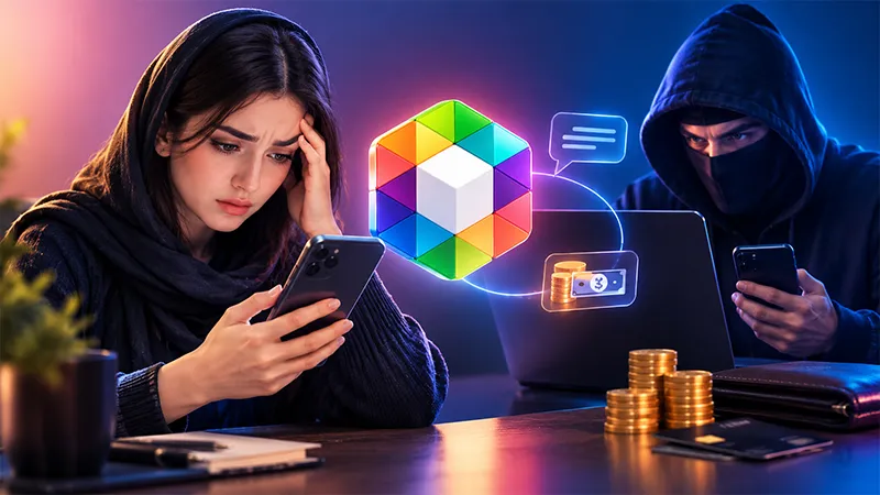 قربانی کلاهبرداری در روبیکا و بررسی ارتباط با کلاهبردار