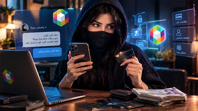 پیگیری کلاهبرداری روبیکا و پیدا کردن کلاهبردار روبیکا و شناسایی صاحب کانال روبیکا